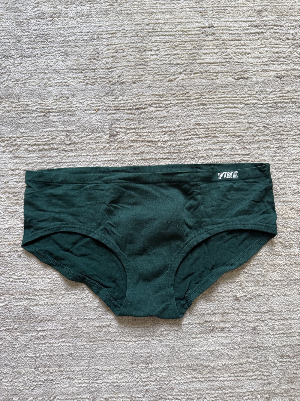 PINK Victoria's Secret Dark Green Hipster Panty